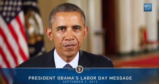 Obama Labor Day Message
