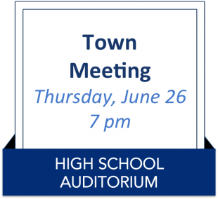 Suffield Town Meeting